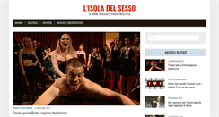 Desktop Screenshot of isolavirtuale.it