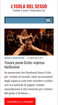 Mobile Screenshot of isolavirtuale.it