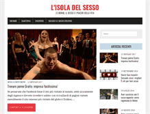 Tablet Screenshot of isolavirtuale.it